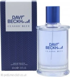 David Beckham Classic Blue Eau De Toilette 60ml Spray