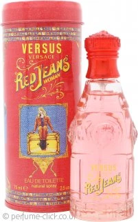 Versace Red Jeans Eau De Toilette 75ml Spray
