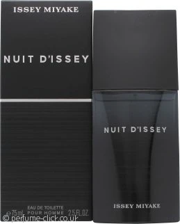 Issey Miyake Nuit D'Issey For Men Eau De Toilette 75ml Spray