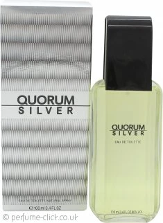 Antonio Puig Quorum Silver Eau De Toilette 100ml Spray