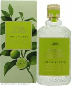 Mäurer & Wirtz 4711 Acqua Colonia Lime & Nutmeg Eau De Cologne 170ml Spray
