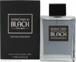 Antonio Banderas Seduction In Black Eau De Toilette 200ml Spray