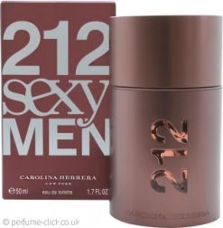 Carolina Herrera 212 Sexy Men Eau De Toilette 50ml Spray