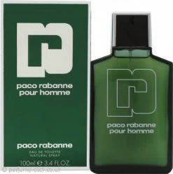 Paco Rabanne Pour Homme Eau De Toilette 100ml Spray