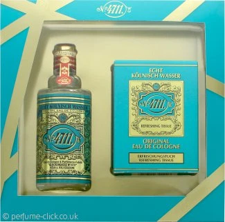 Mäurer & Wirtz 4711 Gift Set 50ml EDC + 10 X EDC Refreshing Tissue