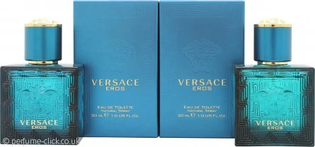 Versace Eros Gift Set 2 X 30ml EDT Spray