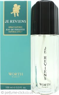 Worth Je Reviens Eau De Toilette 100ml Spray