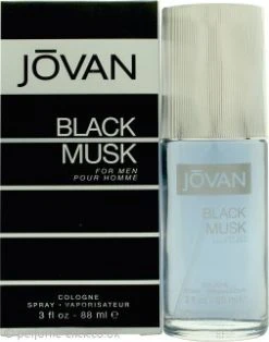 Jovan Black Musk Eau De Cologne 90ml Spray