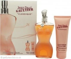 Jean Paul Gaultier Classique Gift Set 100ml EDT + 75ml Body Lotion