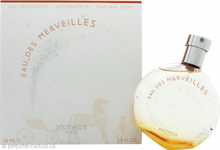 Hermès Eau Des Merveilles Eau De Toilette 50ml Spray