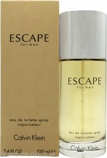 Calvin Klein Escape Eau De Toilette 100ml Spray